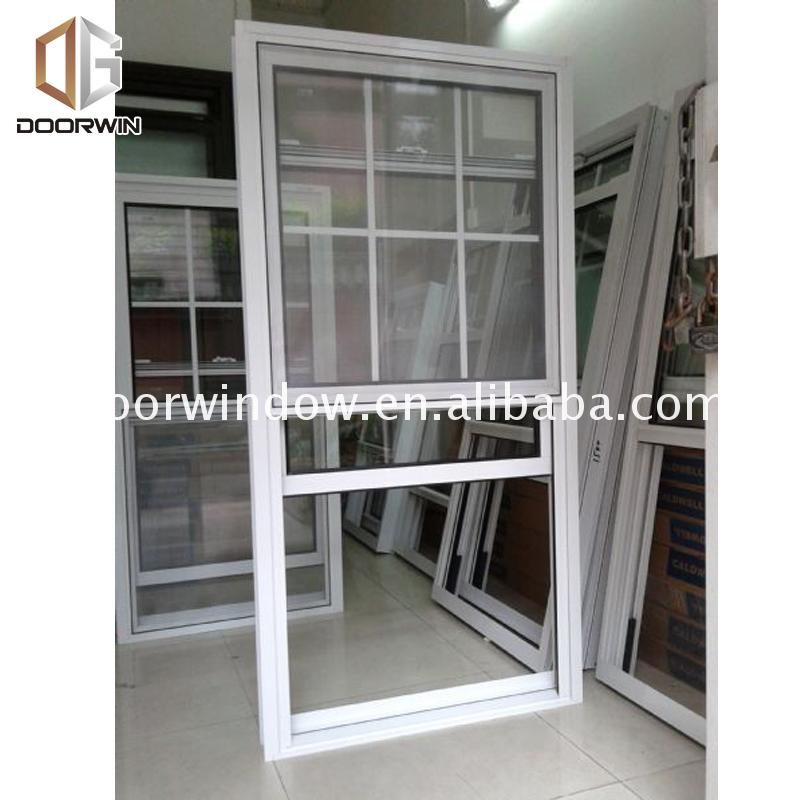 China Manufactory types of double hung windows two side by twin - Doorwin Group Windows & Doors
