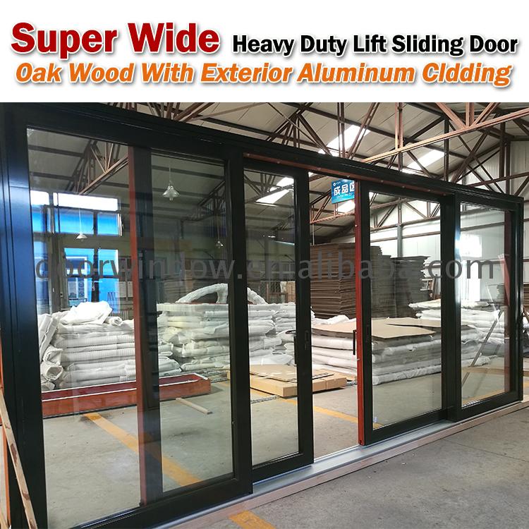 China Manufactory wholesale sliding glass patio doors who makes the best — product image 1