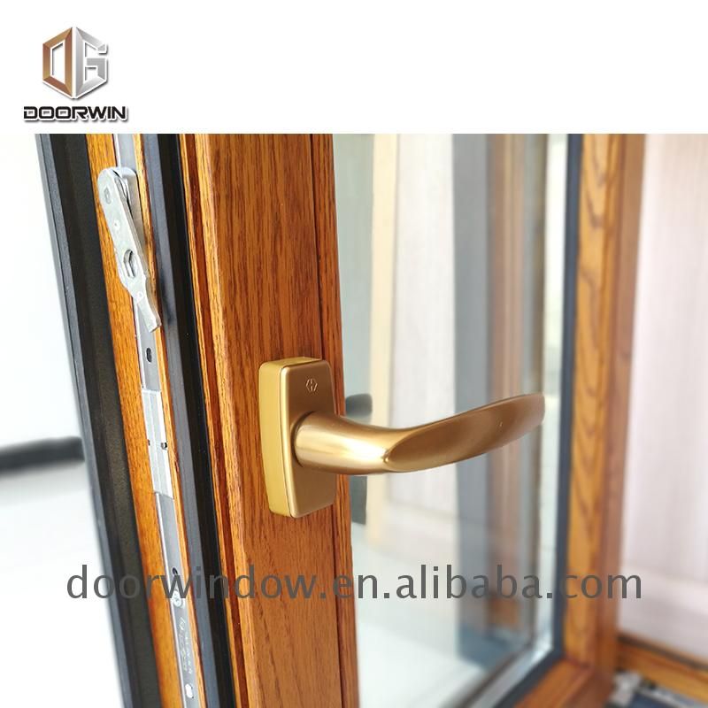 Chinese factory outward casement window outswinging ourward opening - Doorwin Group Windows & Doors