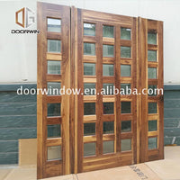 Chinese factory prehung entry door with sidelites plywood design pine wood — thumbnail 1
