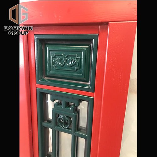 Chinese traditional style awning widnow with grille design — product image 5
