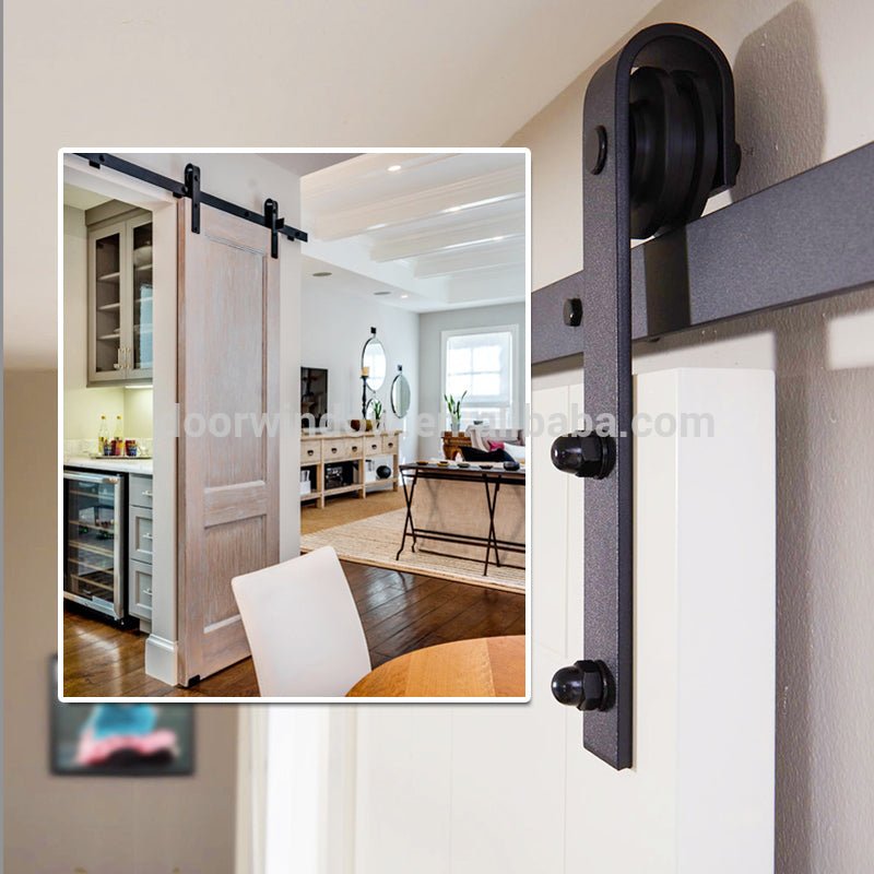 Classical Double Z Brace Barn Door With Sliding Hardware by Doorwin - Doorwin Group Windows & Doors