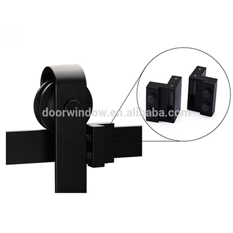 Classical Double Z Brace Barn Door With Sliding Hardware by Doorwin — product image 3