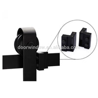 Classical Double Z Brace Barn Door With Sliding Hardware by Doorwin — thumbnail 3