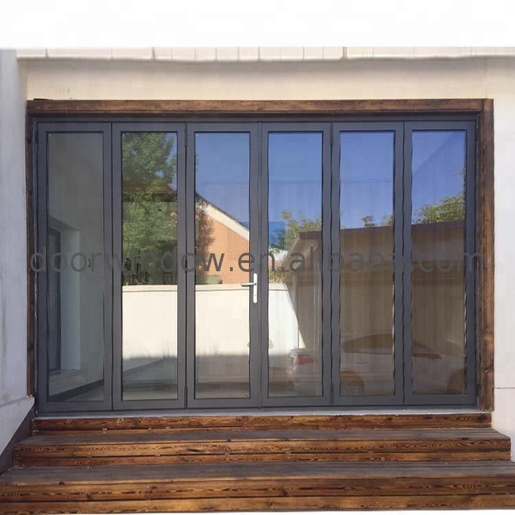 Classroom partition folding door china supplier popular interior bi-folding cheap doors by Doorwin on Alibaba — product image 6