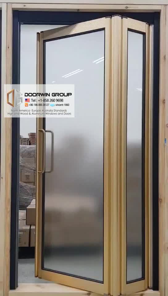 cold proof Folding style window and door cheap aluminum glass folding doorsby Doorwin on Alibaba — product image 2