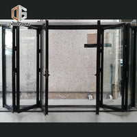 cold proof Folding style window and door cheap aluminum glass folding doorsby Doorwin on Alibaba — thumbnail 6