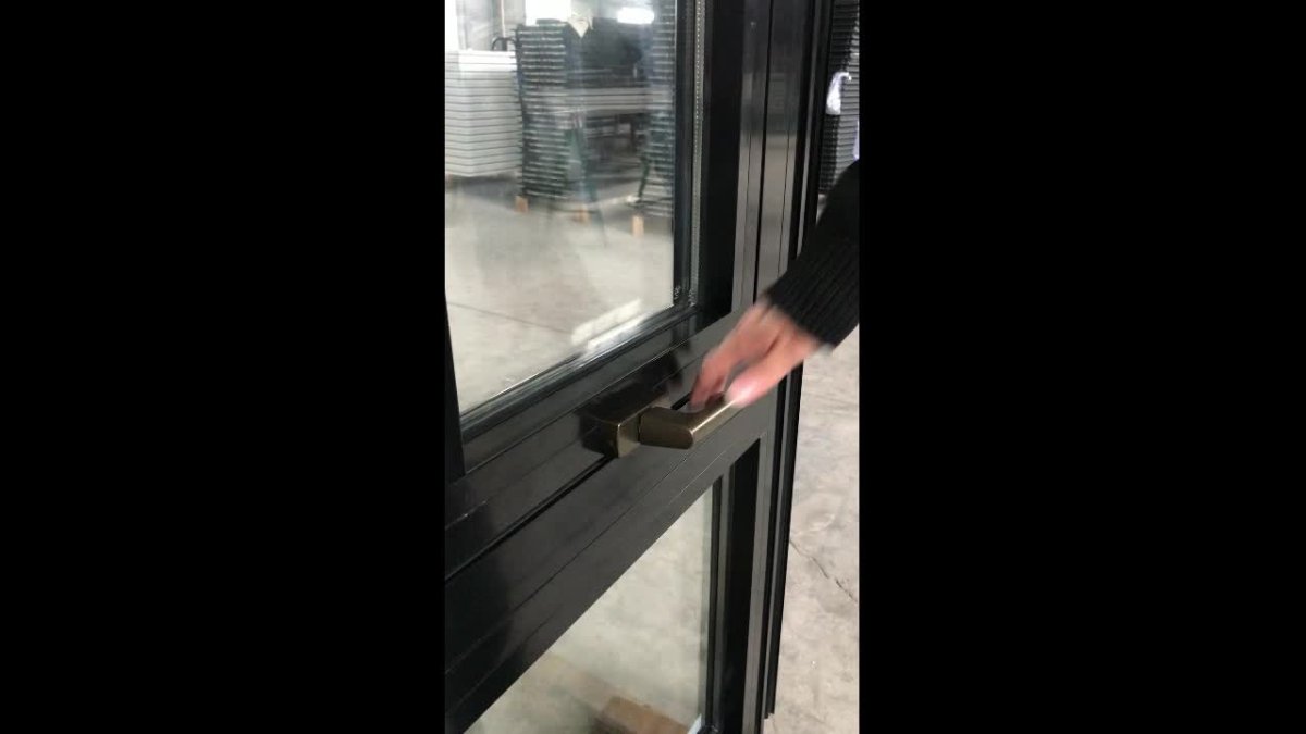 colored glass aluminum vertical pivot windows by Doorwin — product image 2