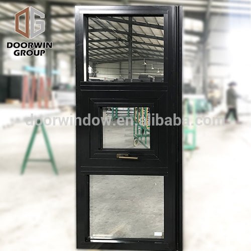 colored glass aluminum vertical pivot windows by Doorwin — product image 4
