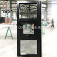 colored glass aluminum vertical pivot windows by Doorwin — thumbnail 4