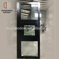 colored glass aluminum vertical pivot windows by Doorwin — thumbnail 1