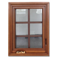 crank open window with fixed fly screen — thumbnail 1