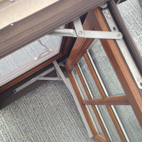 crank open window with fixed fly screen — thumbnail 5