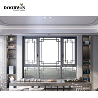 Customized aluminum alloy imitation Chinese style doors and Windows — thumbnail 3