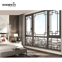 Customized aluminum alloy imitation Chinese style doors and Windows — thumbnail 6