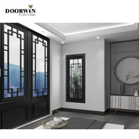 Customized aluminum alloy imitation Chinese style doors and Windows — thumbnail 2