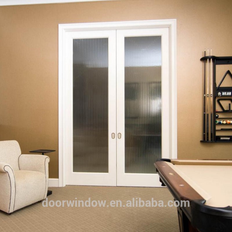 Customized Glass and wood pocket sliding door by Doorwin — product image 2