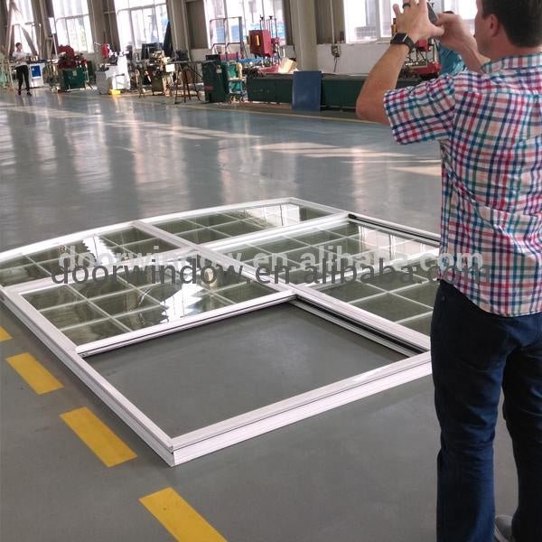 Customized made aluminium double glazed doors and window double hung impact windows by Doorwin on Alibaba - Doorwin Group Windows & Doors