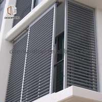 Customized side window vent shades shutters for tilt and turn windows double hung — thumbnail 1
