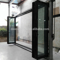 Decorative folding glass doors csa bi fold door corner bifold by Doorwin on Alibaba — thumbnail 4