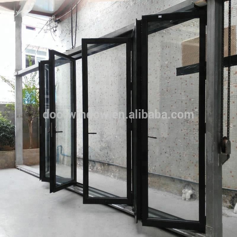 Decorative folding glass doors csa bi fold door corner bifold by Doorwin on Alibaba — product image 3
