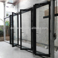 Decorative folding glass doors csa bi fold door corner bifold by Doorwin on Alibaba — thumbnail 3