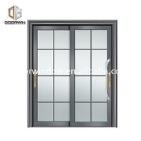 DOORWIN 2021Wholesale large square window span sliding doors mirror — thumbnail 3