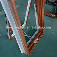DOORWIN 2021Wholesale price double glazed aluminium awning windows crank out aluminum frame window — thumbnail 2