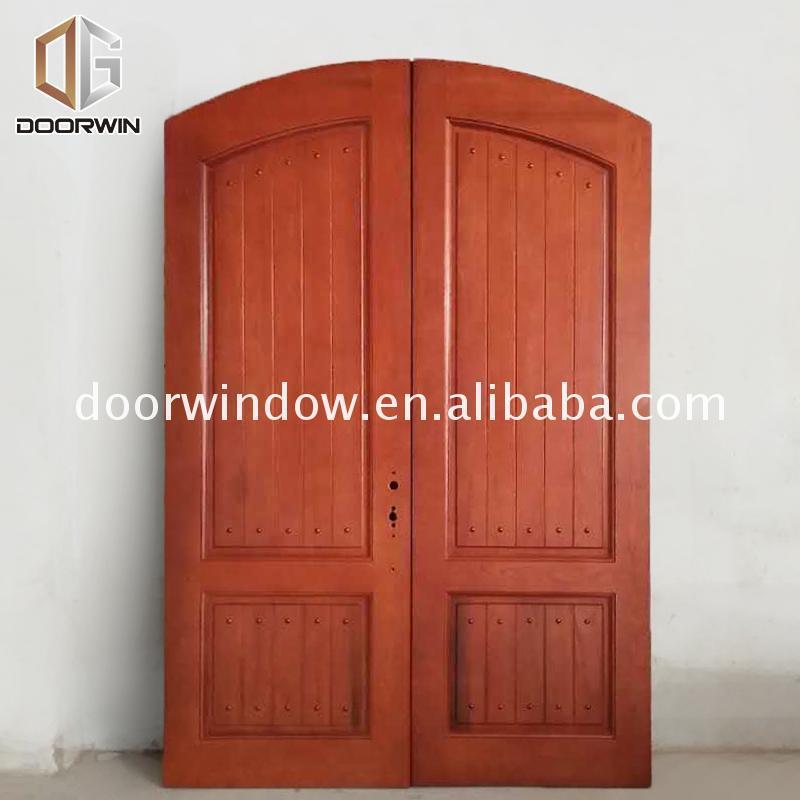 DOORWIN 2021Wholesale price half circle door window cover front with moon cheap room doors - Doorwin Group Windows & Doors