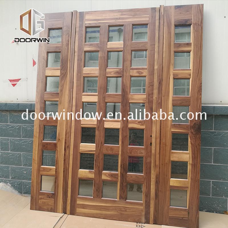 DOORWIN 2021Wholesale price teak wood door designs special lite doors — product image 1