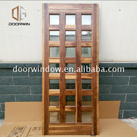 DOORWIN 2021Wholesale price teak wood door designs special lite doors — thumbnail 4