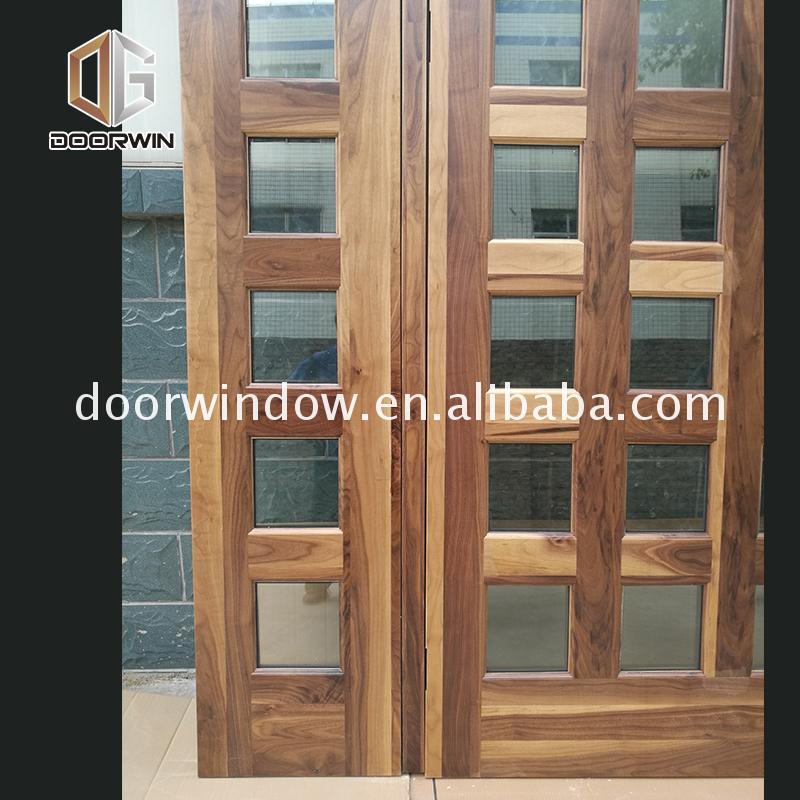 DOORWIN 2021Wholesale price teak wood door designs special lite doors — product image 2