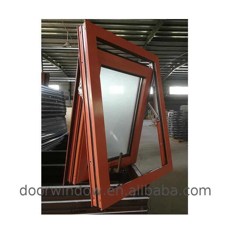 DOORWIN 2021Wholesale price tinting curved windows timber awning tilt-turn window — product image 1