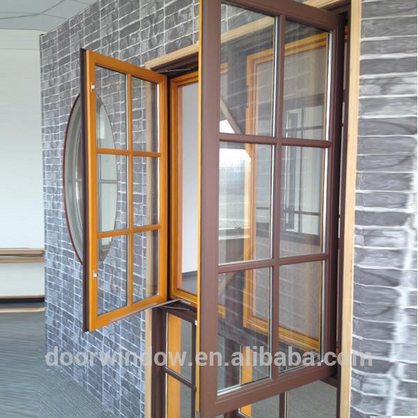 DOORWIN 2021Wholesale price wood Crank Casement windows -American style casement — product image 2
