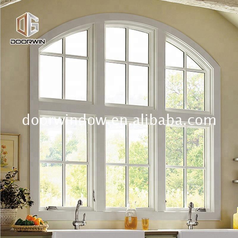 DOORWIN 2021Window with black color arch top treatments for arched windows by Doorwin on Alibaba — product image 5