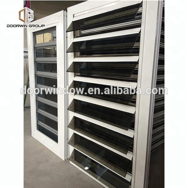 DOORWIN 2021Windows with glass shutters waterproof louver ultra clear exterior door by Doorwin on Alibaba — product image 4