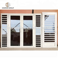 DOORWIN 2021Windows with glass shutters waterproof louver ultra clear exterior door by Doorwin on Alibaba — thumbnail 2