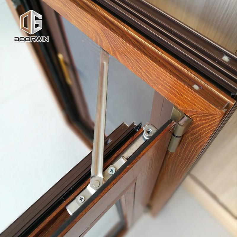 DOORWIN 2021Windsor cheap best selling wood grain tilt up window with in screens — product image 3