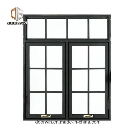 DOORWIN 2021Wood Aluminium American Crank Windows with Double Glass - China Crank Open Window, American Aluminum Crank Window — product image 0