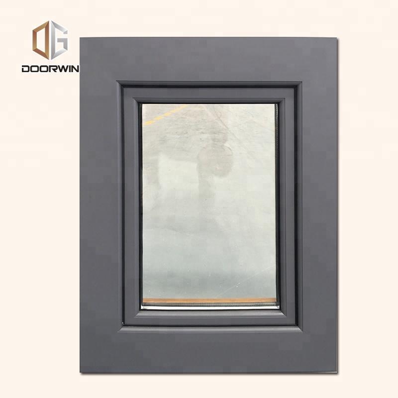 DOORWIN 2021wood aluminum double casement window hurricane resistance impact and door — product image 5