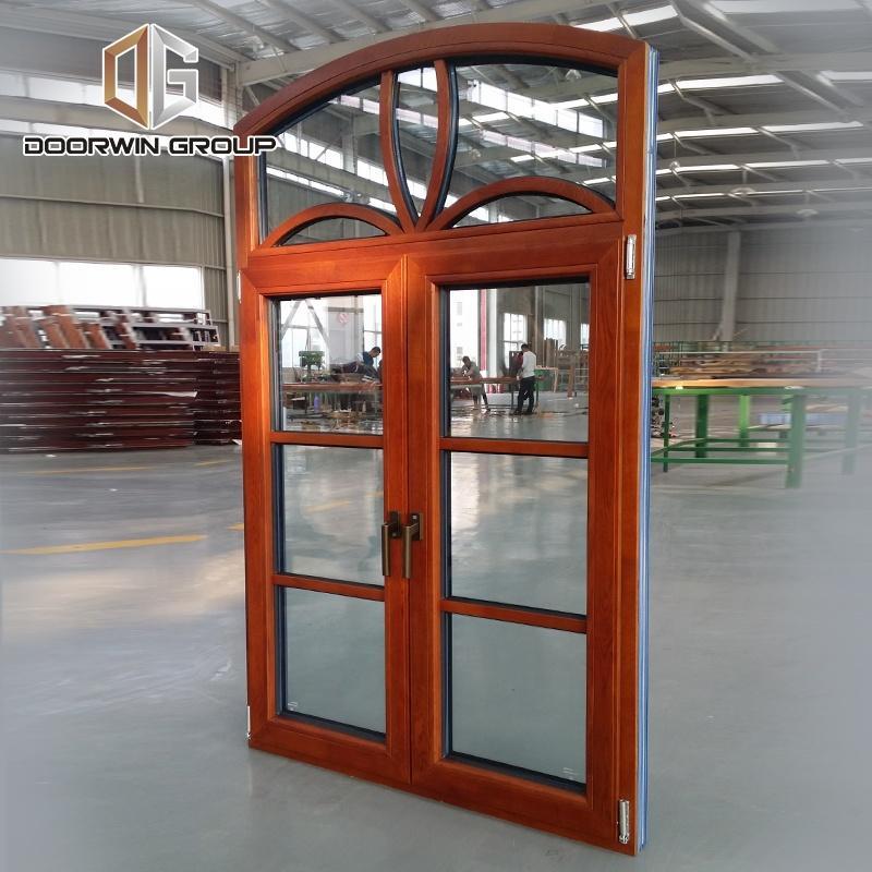 DOORWIN 2021Wood arched simple designs glass window by Doorwin on Alibaba — product image 3