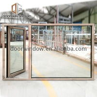 DOORWIN 2021Wood Clad Thermal Break Aluminum Casement Windows — thumbnail 1
