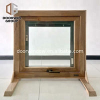 DOORWIN 2021wood frame shutters awning window by Doorwin on Alibaba — thumbnail 6