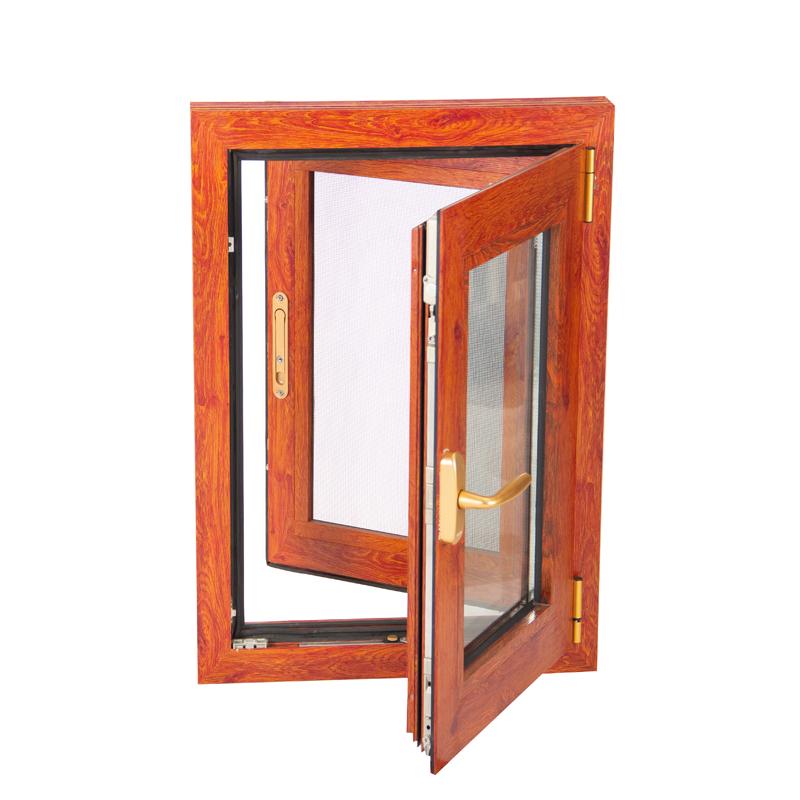 DOORWIN 2021wood grain aluminum window — product image 2