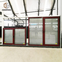 DOORWIN 2021wood grain aluminum window — thumbnail 10