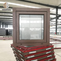 DOORWIN 2021wood grain aluminum window — thumbnail 9