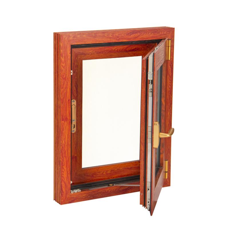 DOORWIN 2021wood grain aluminum window — product image 2