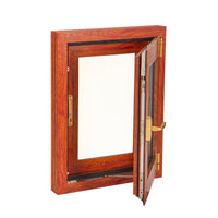 DOORWIN 2021wood grain aluminum window — thumbnail 2
