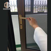 DOORWIN 2021Wood grain finish aluminum window windows tilt turn by Doorwin on Alibaba — thumbnail 1