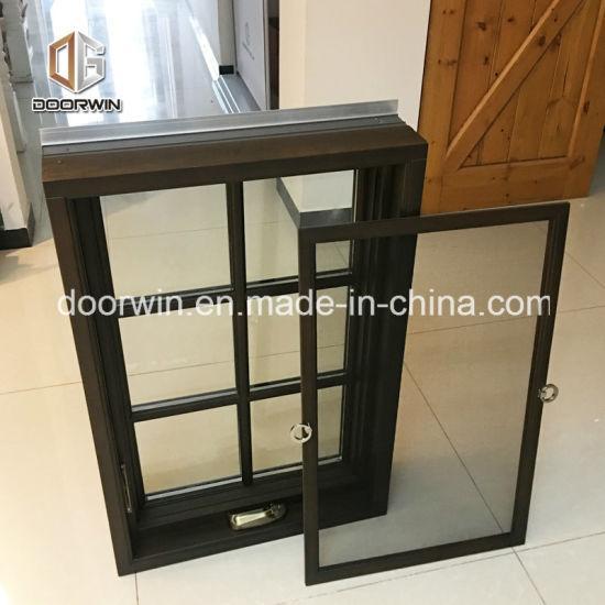 DOORWIN 2021Wood Window, American Style Foldable Crank Handle Aluminum Clad Wood Casement Window - China Aluminum Window, Window — product image 0